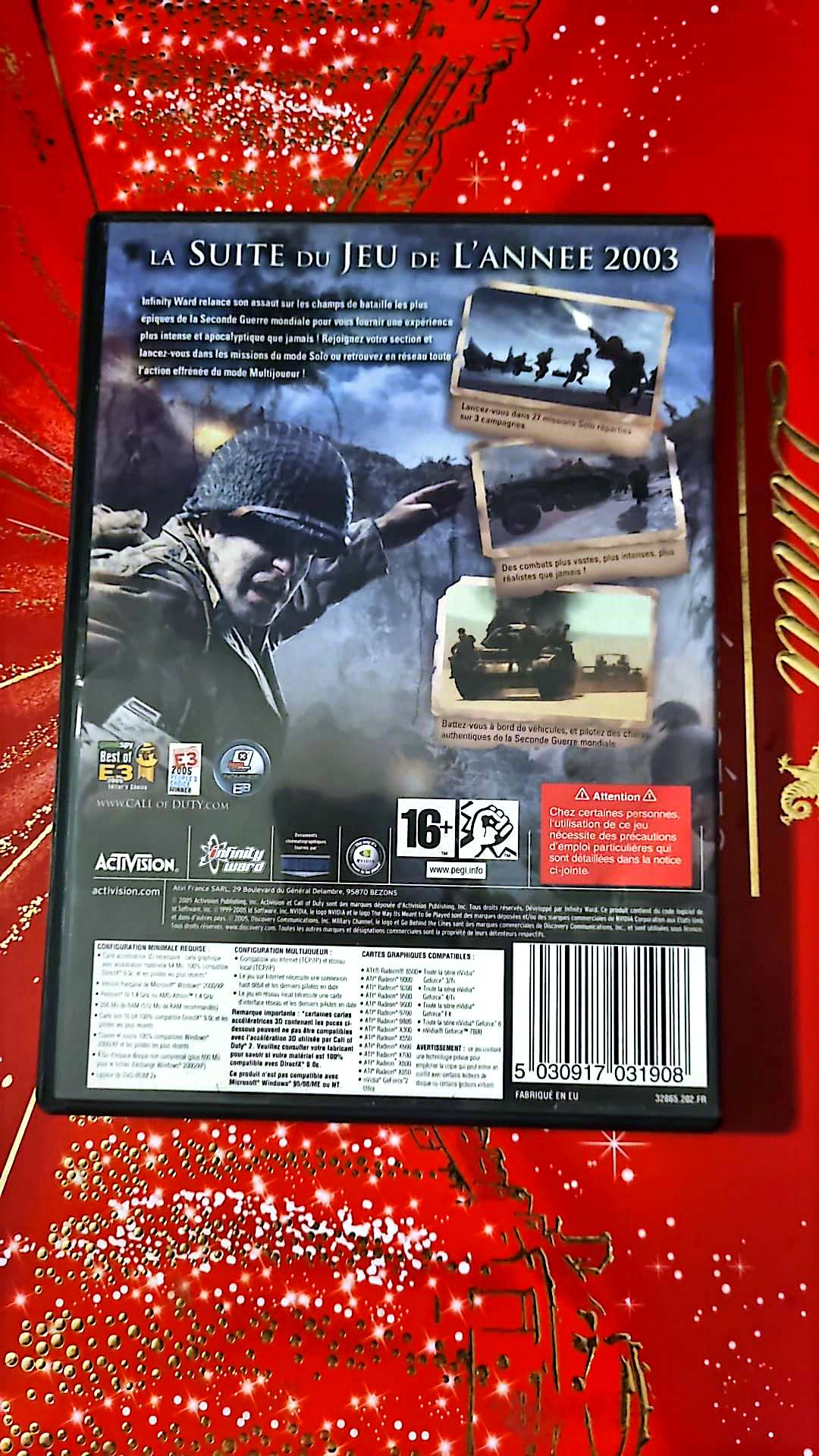 Jeu vidéo PC : call of duty 2 jeu PC