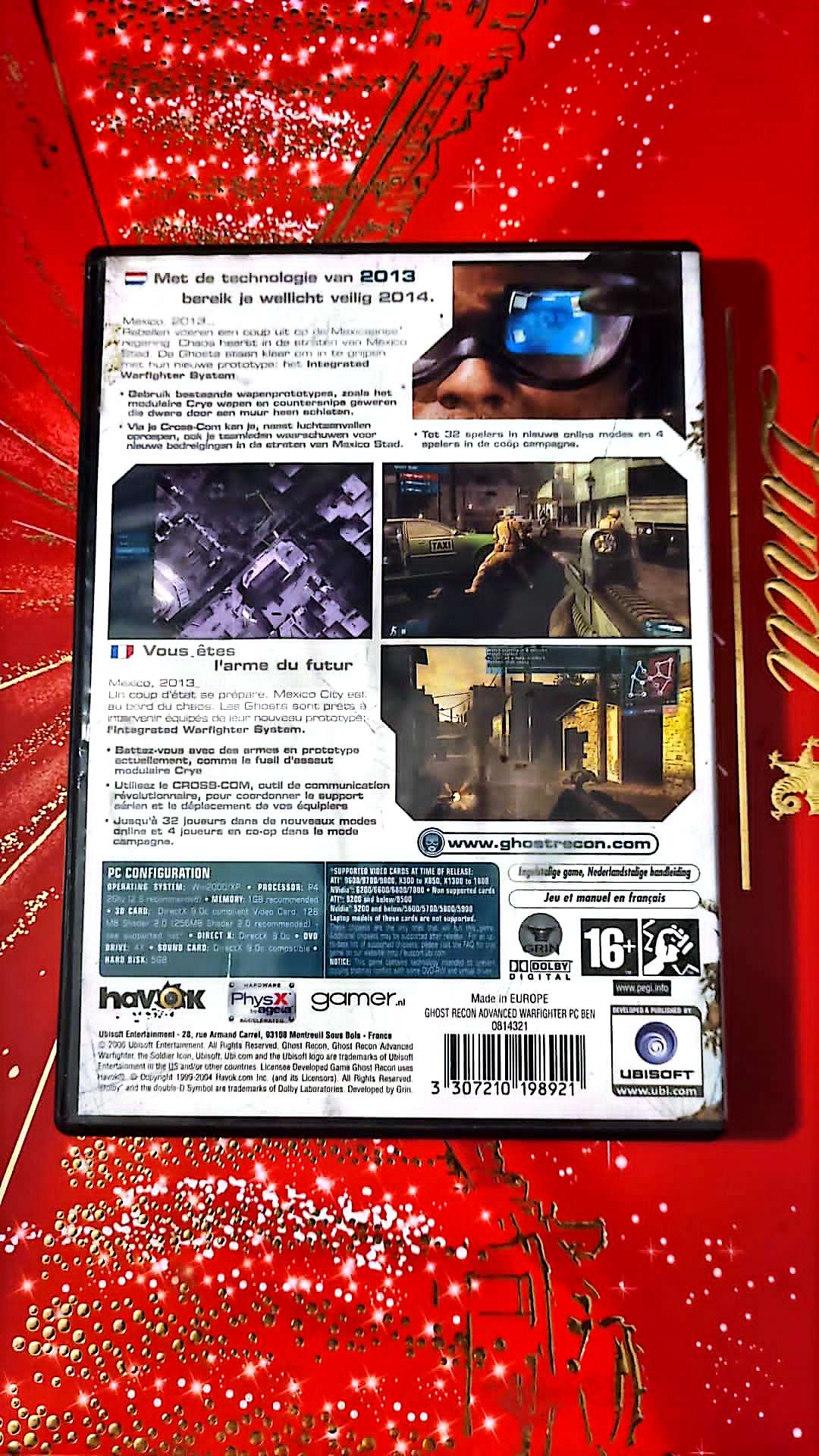 Jeu vidéo PC : Tom clancy's Ghost Recon advanced warfighter jeu pc