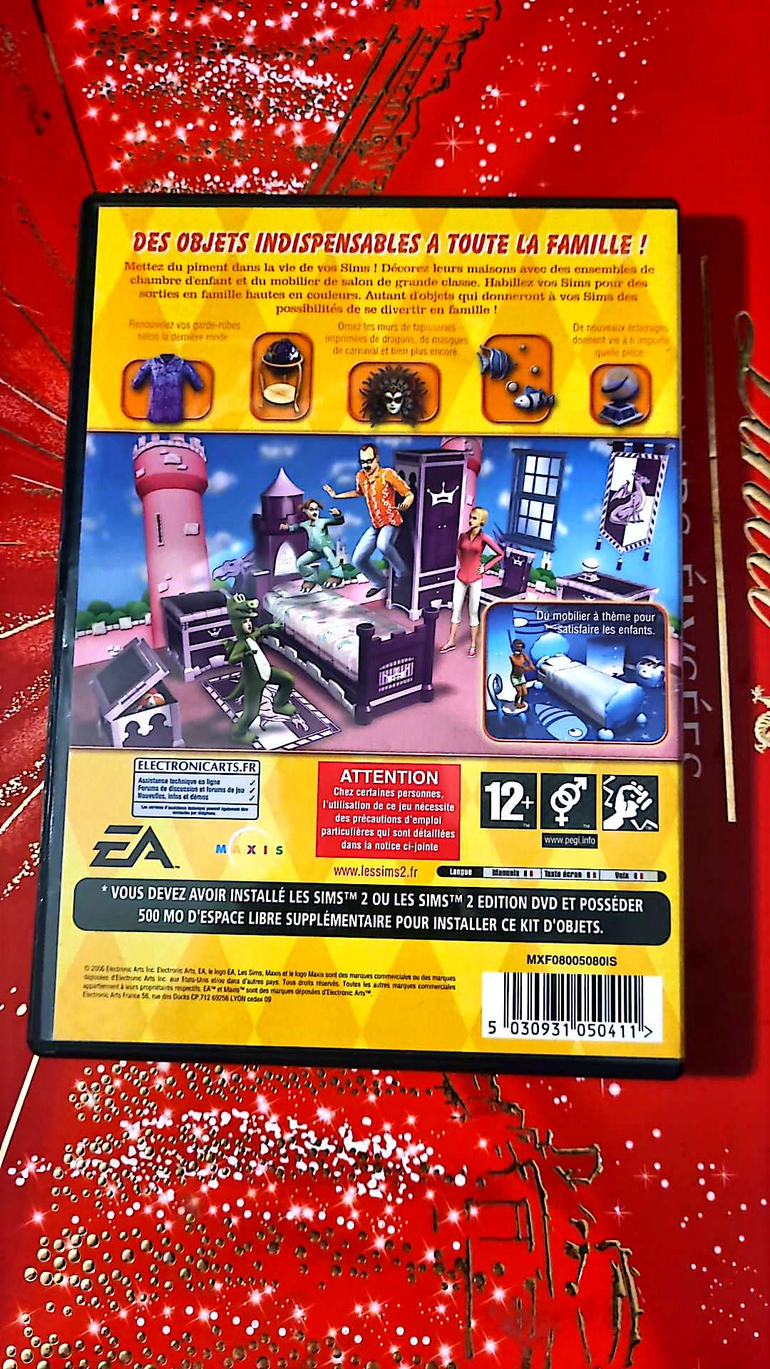 Jeu vidéo PC : les sims 2 fun en famille Kit pc