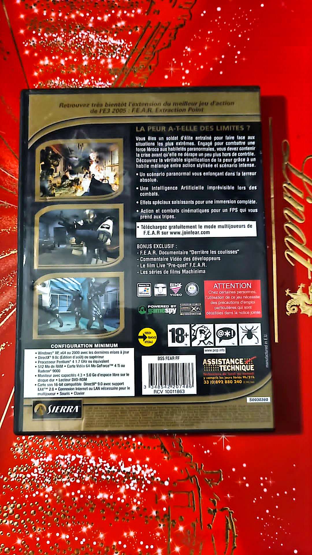 Jeu vidéo PC : F.E.A.R jeu pc