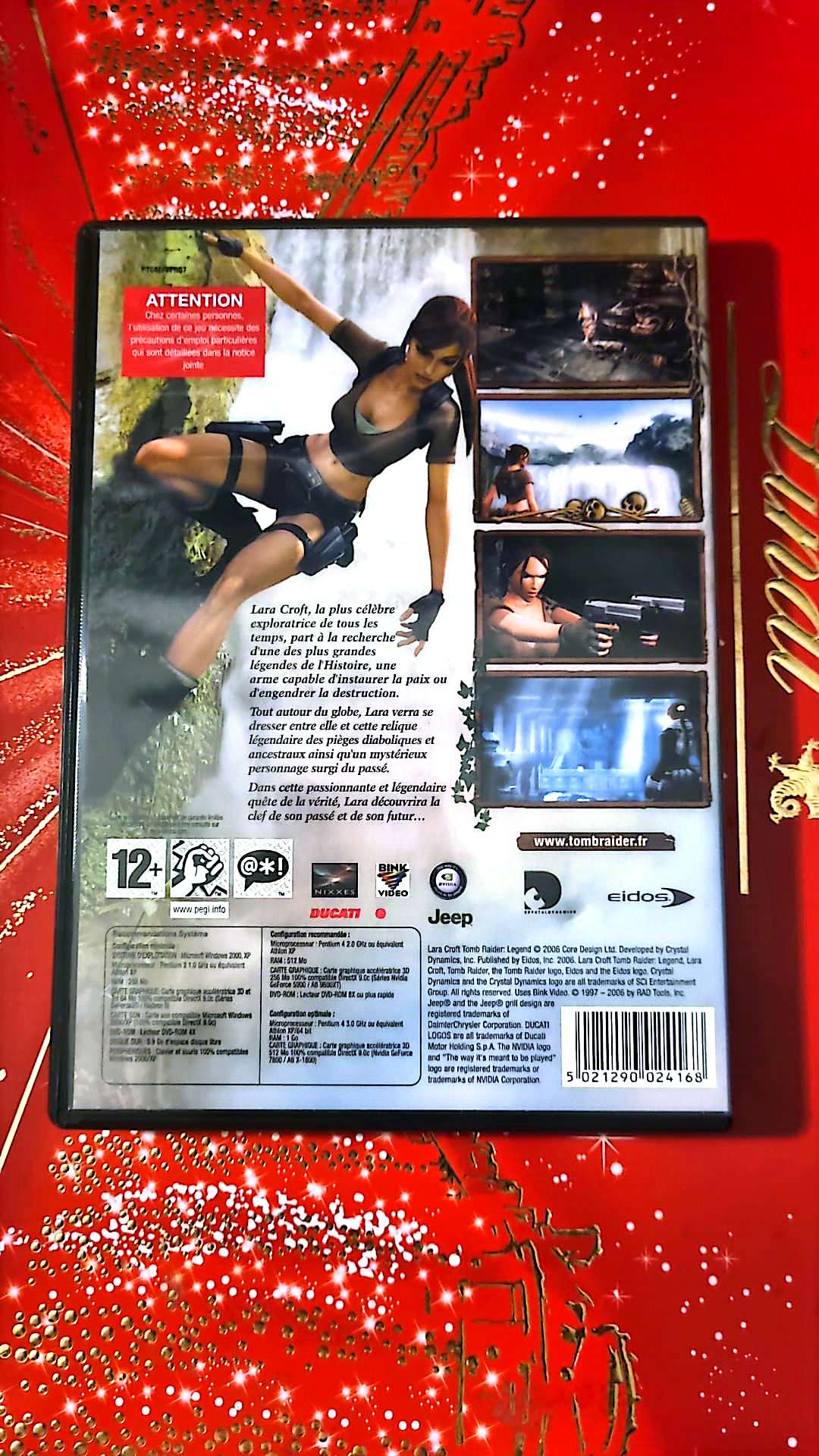 Jeu vidéo PC : Lara Croft tomb raider legend pc