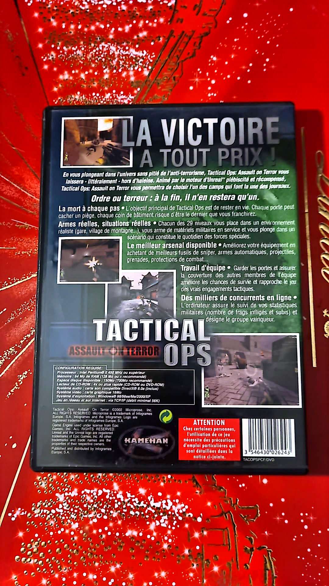 Jeu vidéo PC : tactical ops assault on terror pc