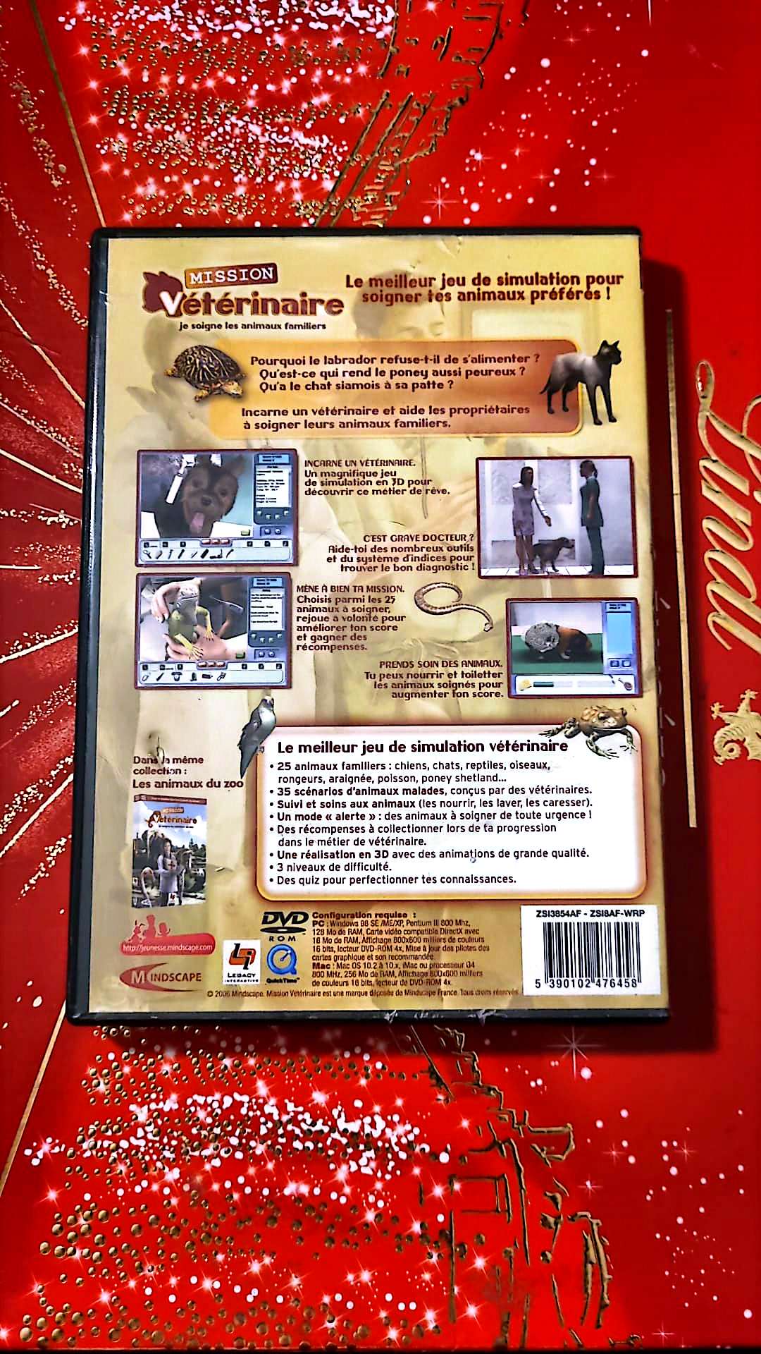 Jeu vidéo PC : Mission vétérinaire je soigne les animaux familiers pc