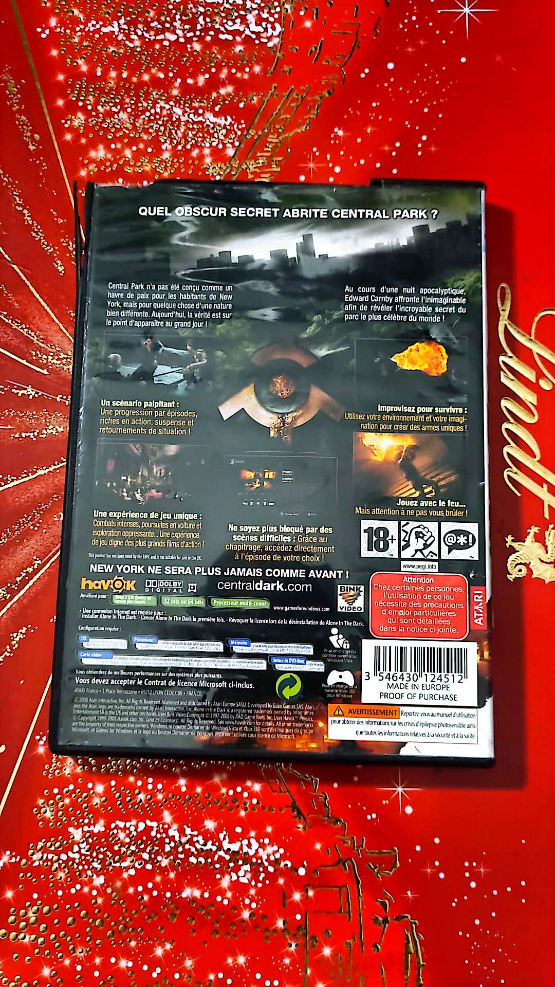 Jeu vidéo PC : Alone in the dark pc