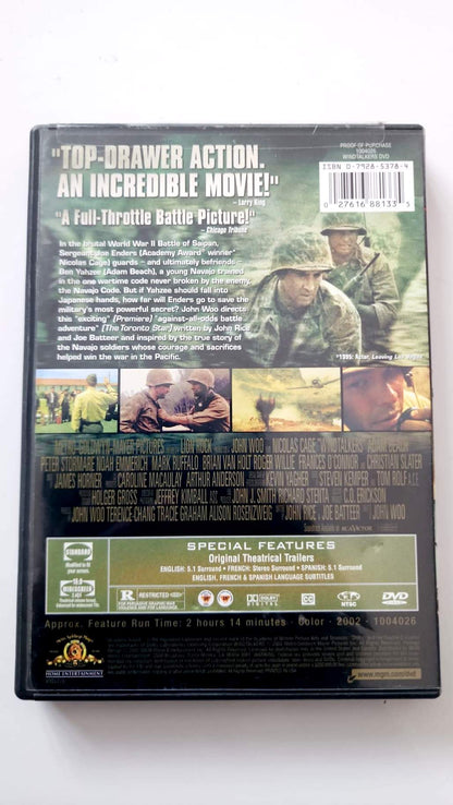 Windtalkers – DVD | Nicolas Cage | John Woo | MGM Home Entertainment