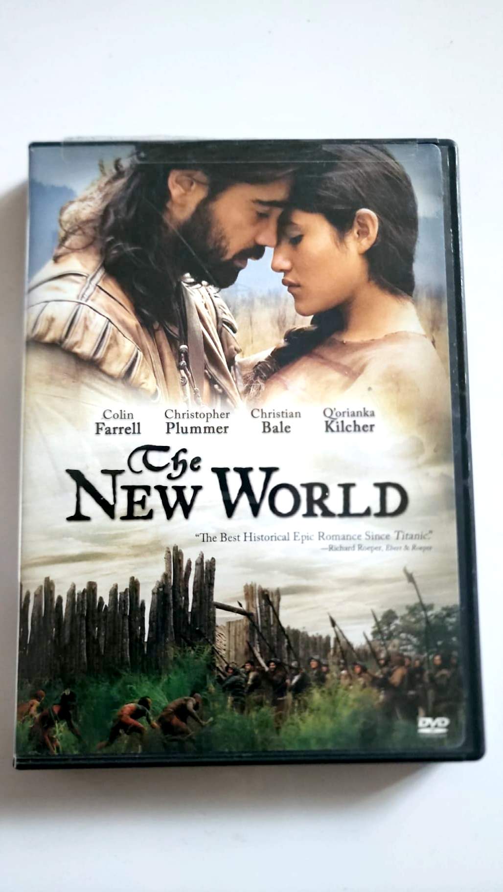 The New World – DVD | Colin Farrell • Christian Bale • Q’orianka Kilcher | Terrence Malick | New Line Cinema