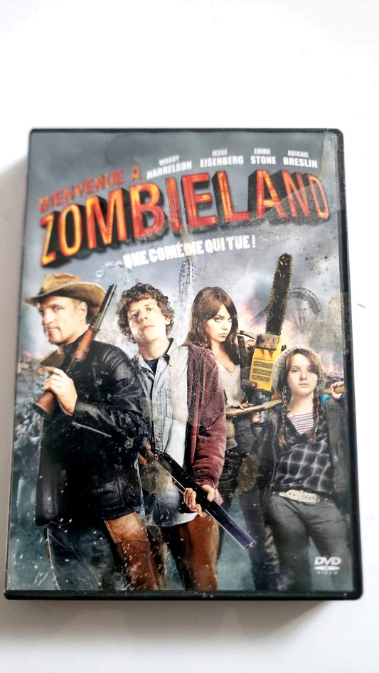 Bienvenue à Zombieland – DVD | Woody Harrelson • Jesse Eisenberg • Emma Stone | Ruben Fleischer | Columbia Pictures