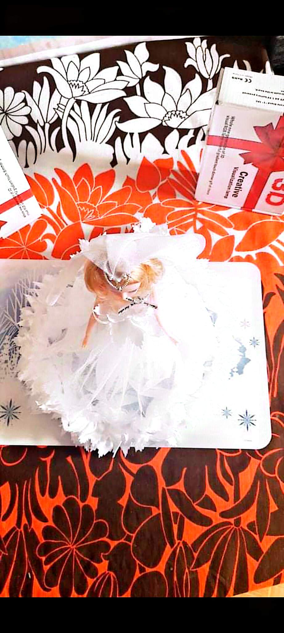 Poupée mariée 30–31 cm – Robe blanche de cérémonie – Figurine décorative Sweet Days