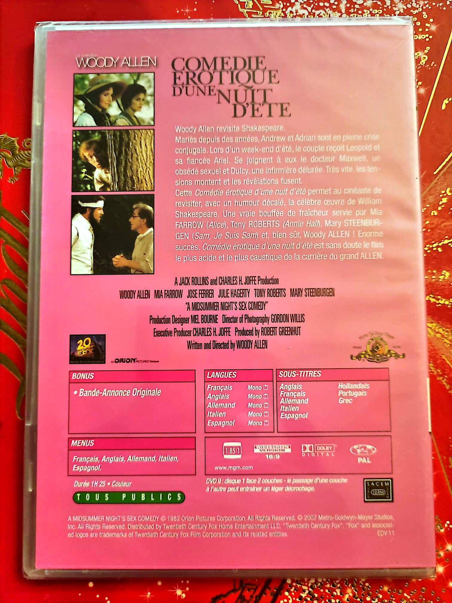 Comédie Érotique d’une Nuit d’Été – DVD – Woody Allen – Mia Farrow – Le Figaro