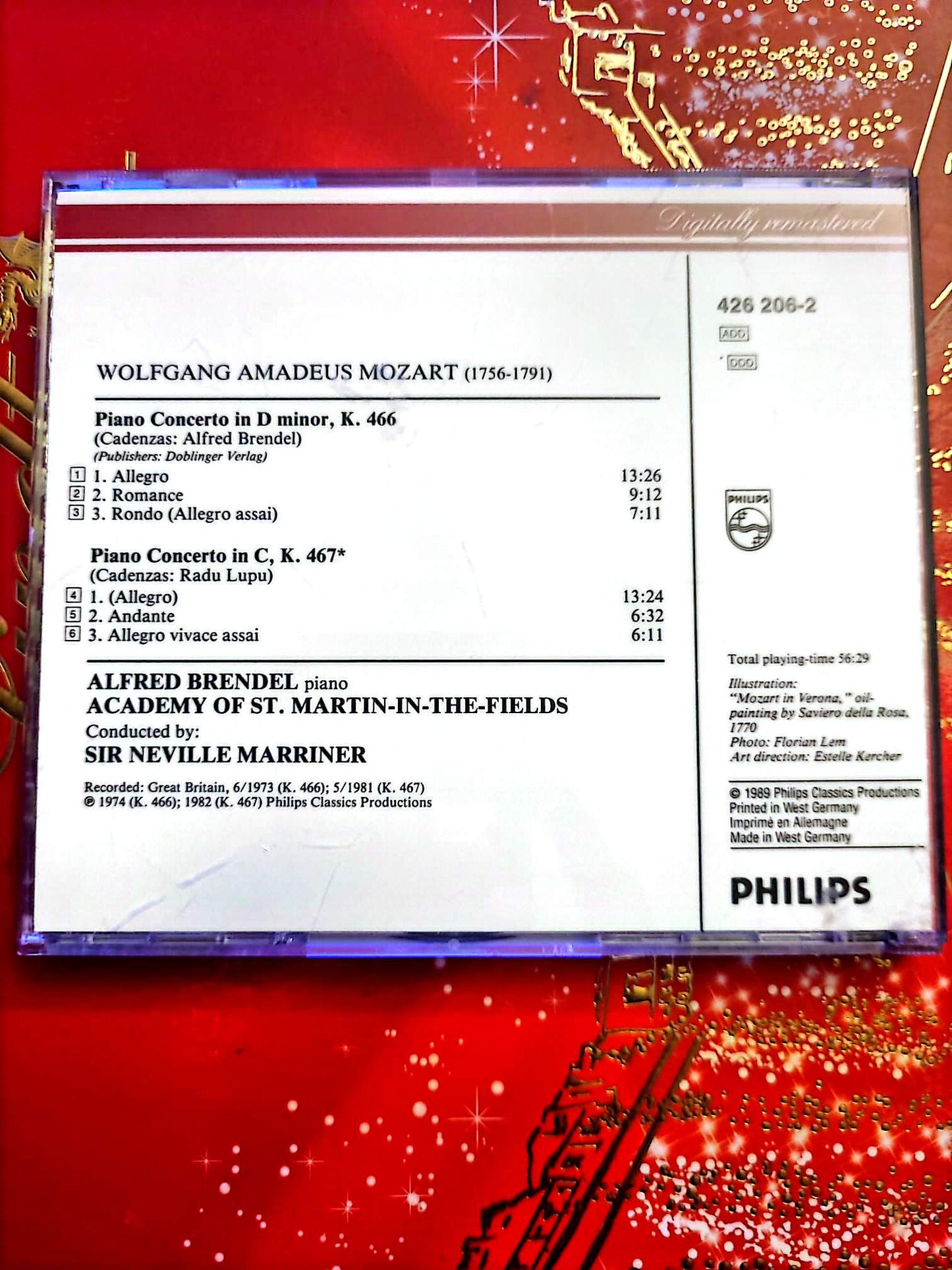 Mozart – Piano Concertos K.466 & K.467 – Alfred Brendel – CD Classique