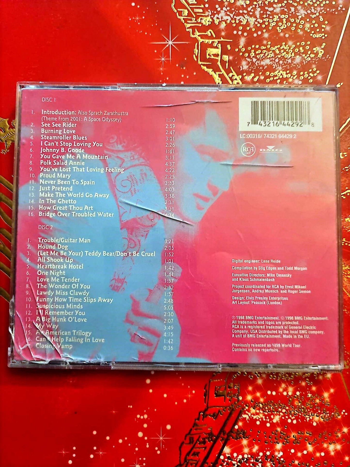 Elvis Presley – The Concert 2000 World Tour – Album Live – Double CD