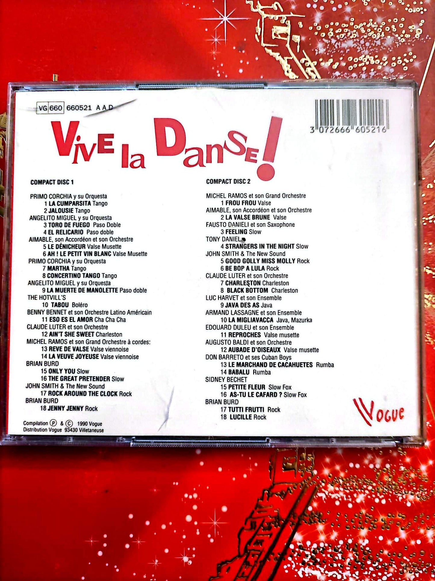 Vive la Danse ! – Coffret 2 CD – Musiques de danse