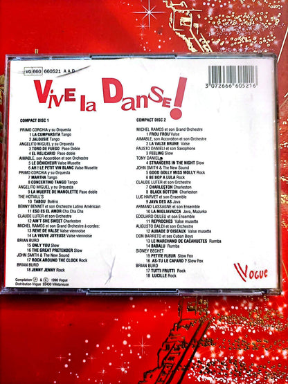 Vive la Danse ! – Coffret 2 CD – Musiques de danse