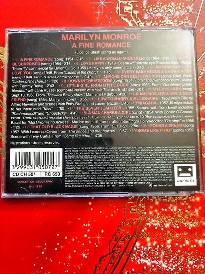 Marilyn Monroe – A Fine Romance – CD Bande Originale & Chansons