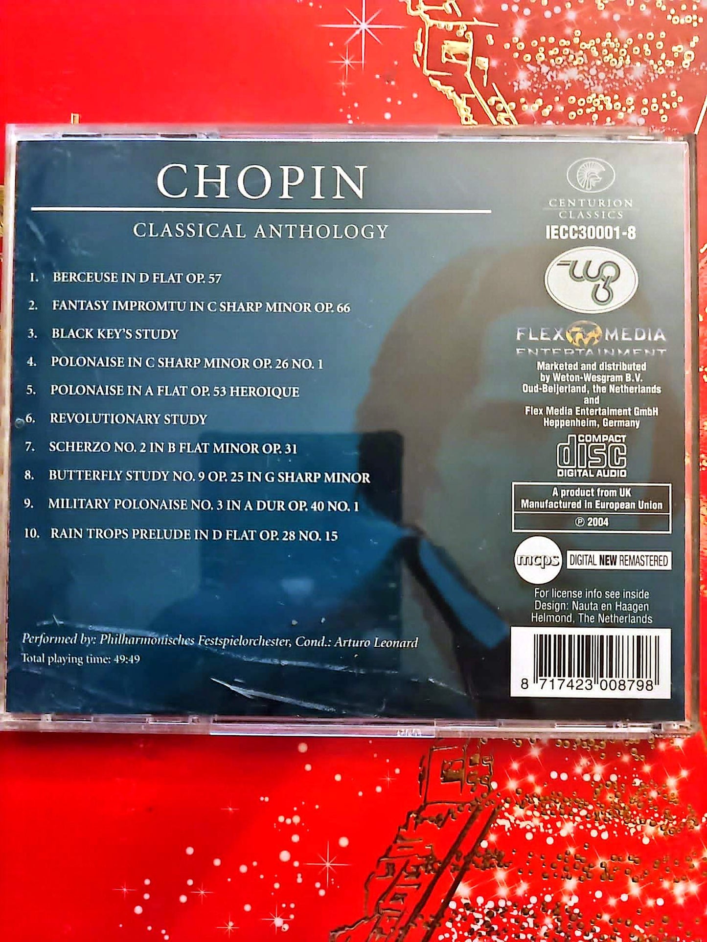 Chopin – Classical Anthology – Œuvres pour Piano – CD Classique