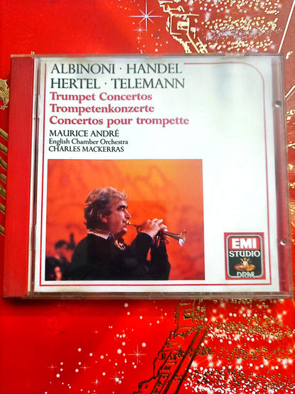 Albinoni Handel Telemann – Trumpet Concertos – Maurice André – CD Classique