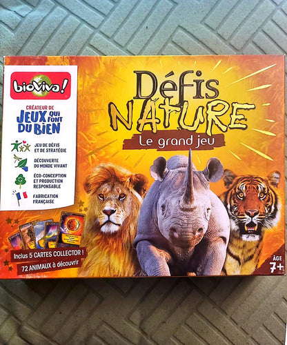 Jeu de société Défis Nature – Le grand jeu – Bioviva – Jeu éducatif 7+