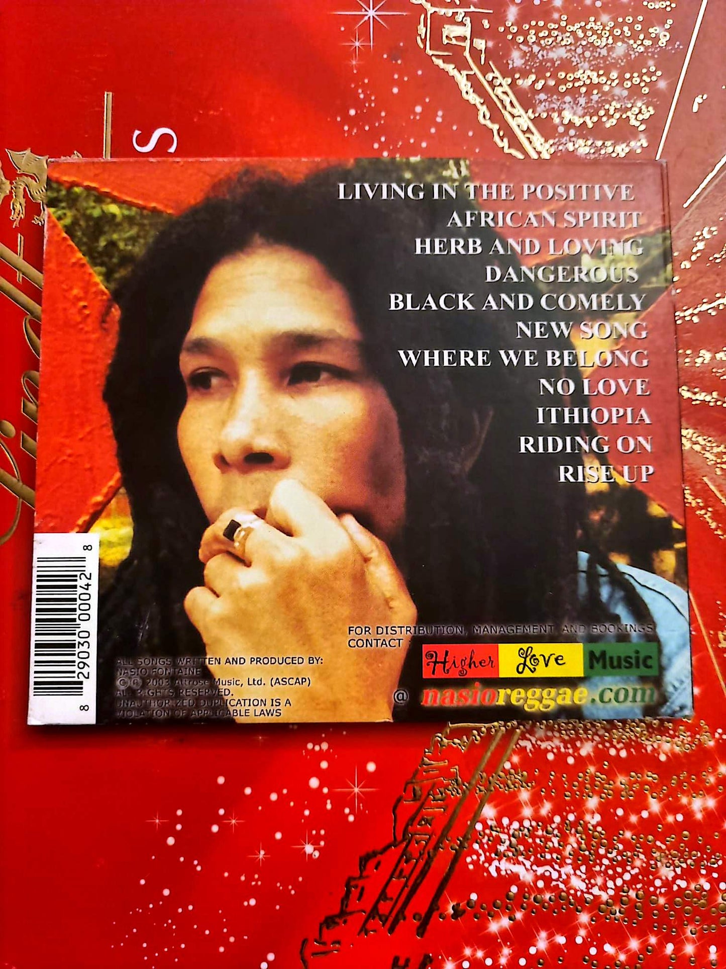 Nasio – Living in the Positive – Album Reggae – CD Audio