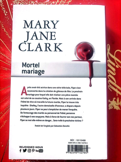 Mortel mariage – Mary Jane Clark – Roman policier – Édition France Loisirs