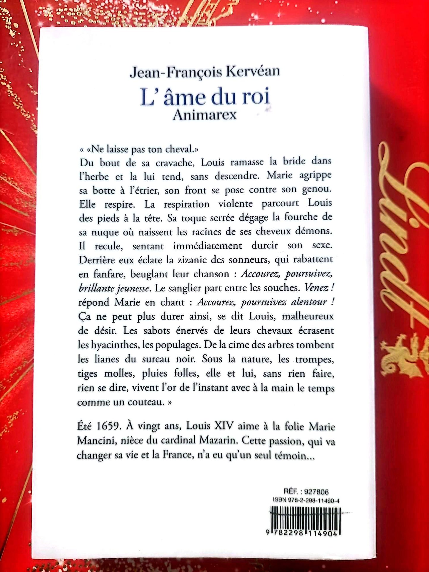L’âme du roi – Animarex – Jean-François Kervéan – Roman historique