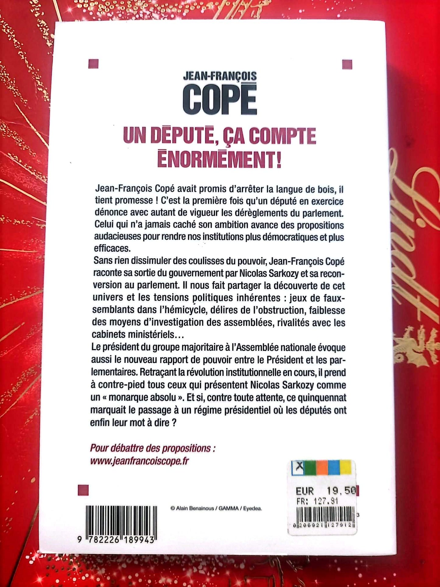 Un député, ça compte énormément ! – Jean-François Copé – Essai politique – Albin Michel