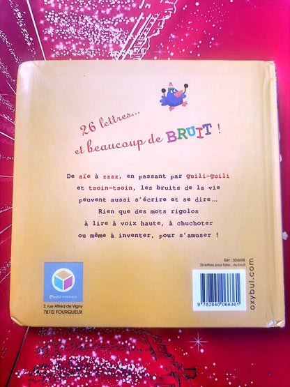 26 letters to make… some noise – Children's book – Nadia Bouchama