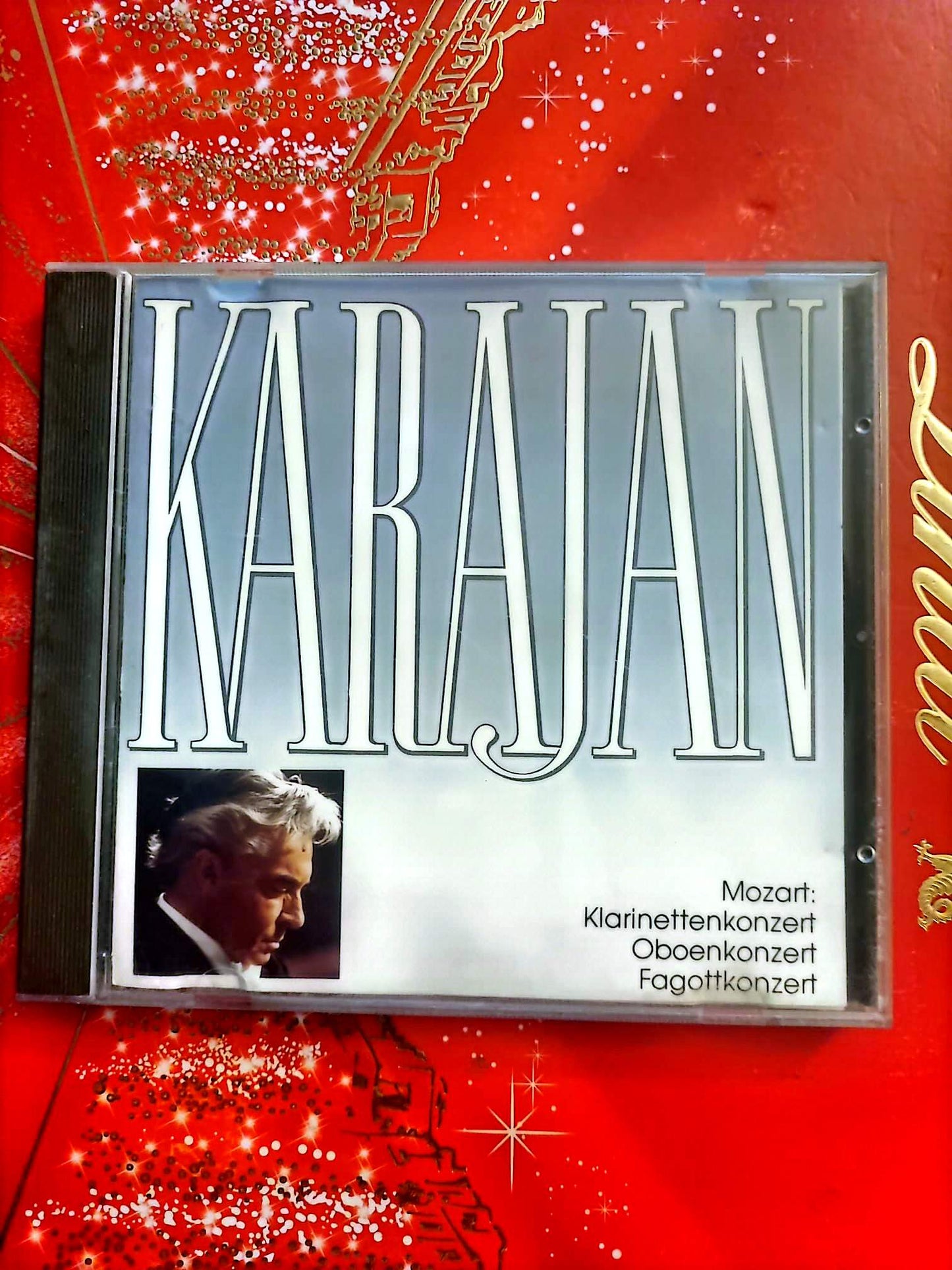 CD Mozart – Concertos pour clarinette hautbois basson – Karajan – Berliner Philharmoniker