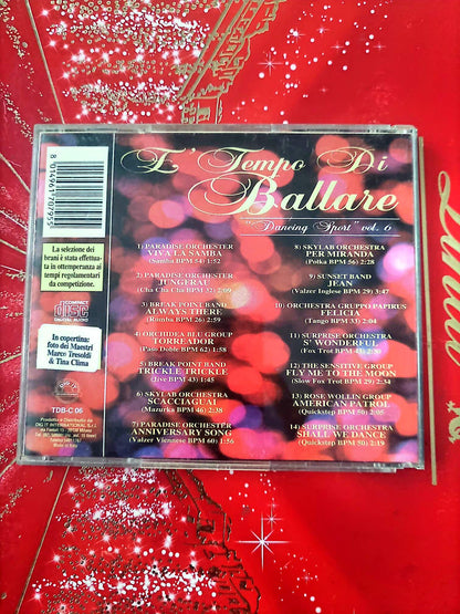 CD Il Tempo Di Ballare – Dancing Sport Vol. 6 – Musique de danse