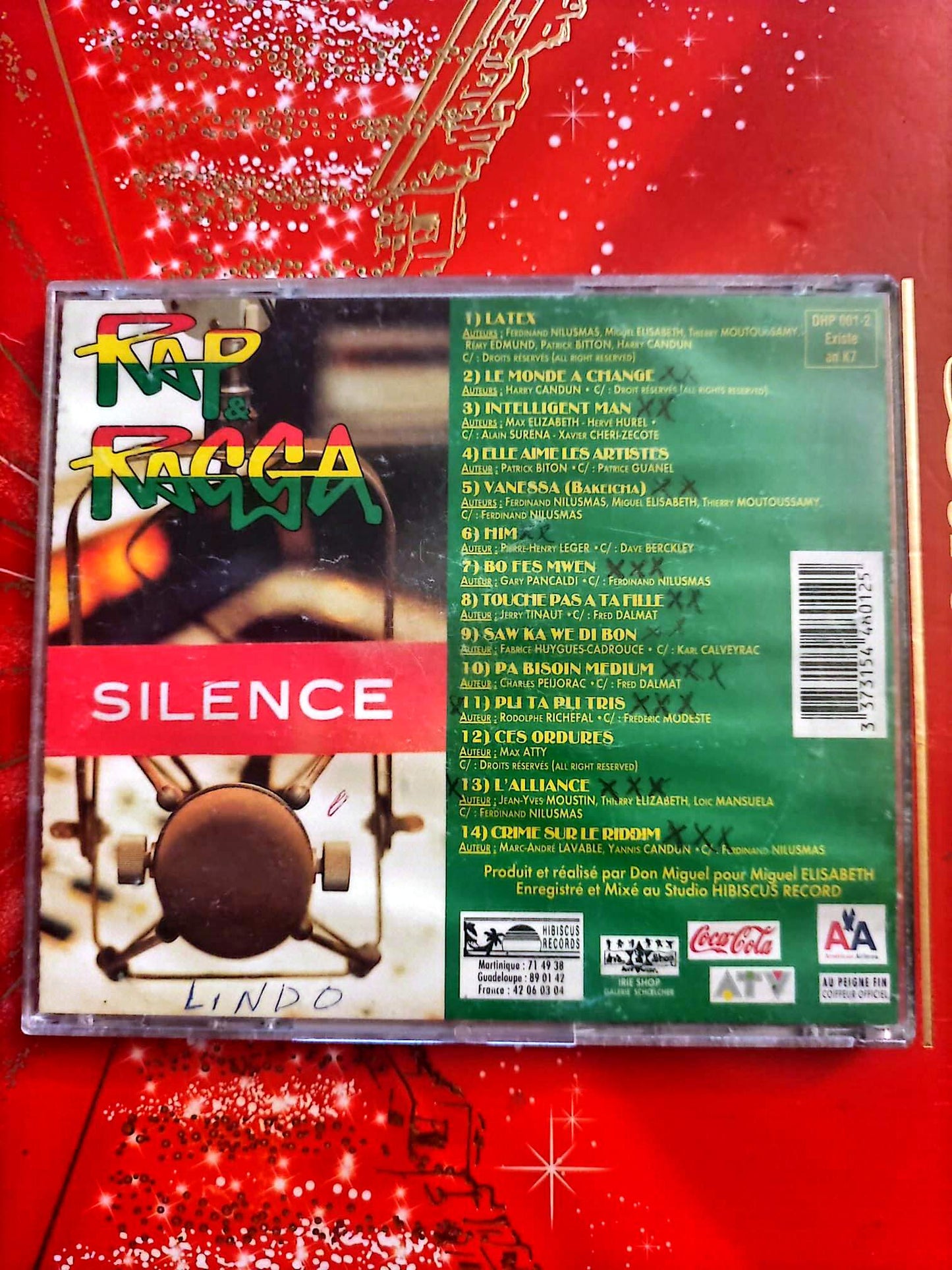 CD Rap & Ragga – Silence – Dancehall Party F.W.I – Compilation