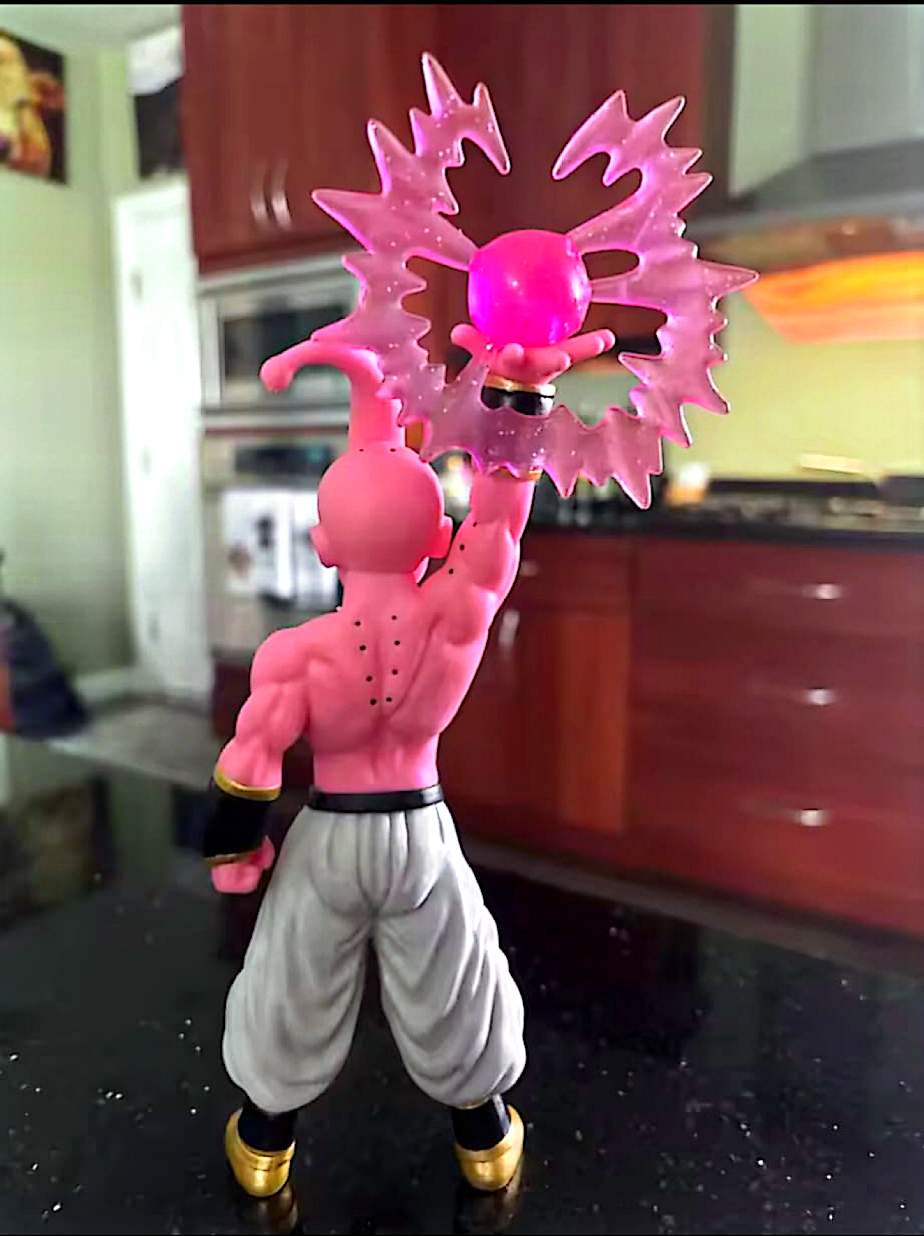 Figurine Dragon Ball Z Majin Buu – Statue 26 cm – Personnage Manga – Sans boîte