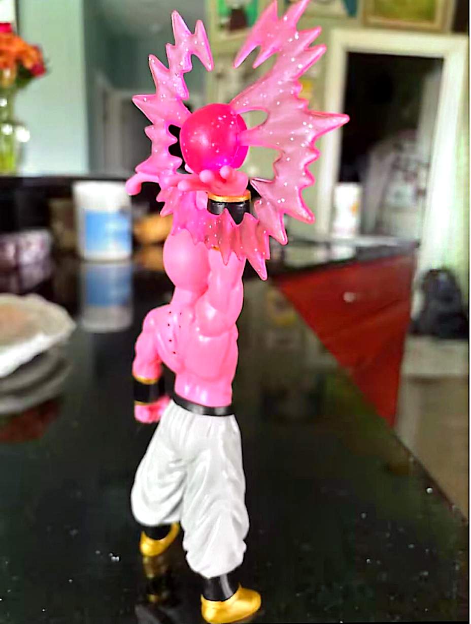 Figurine Dragon Ball Z Majin Buu – Statue 26 cm – Personnage Manga – Sans boîte