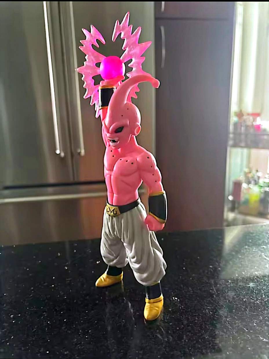 Figurine Dragon Ball Z Majin Buu – Statue 26 cm – Personnage Manga – Sans boîte