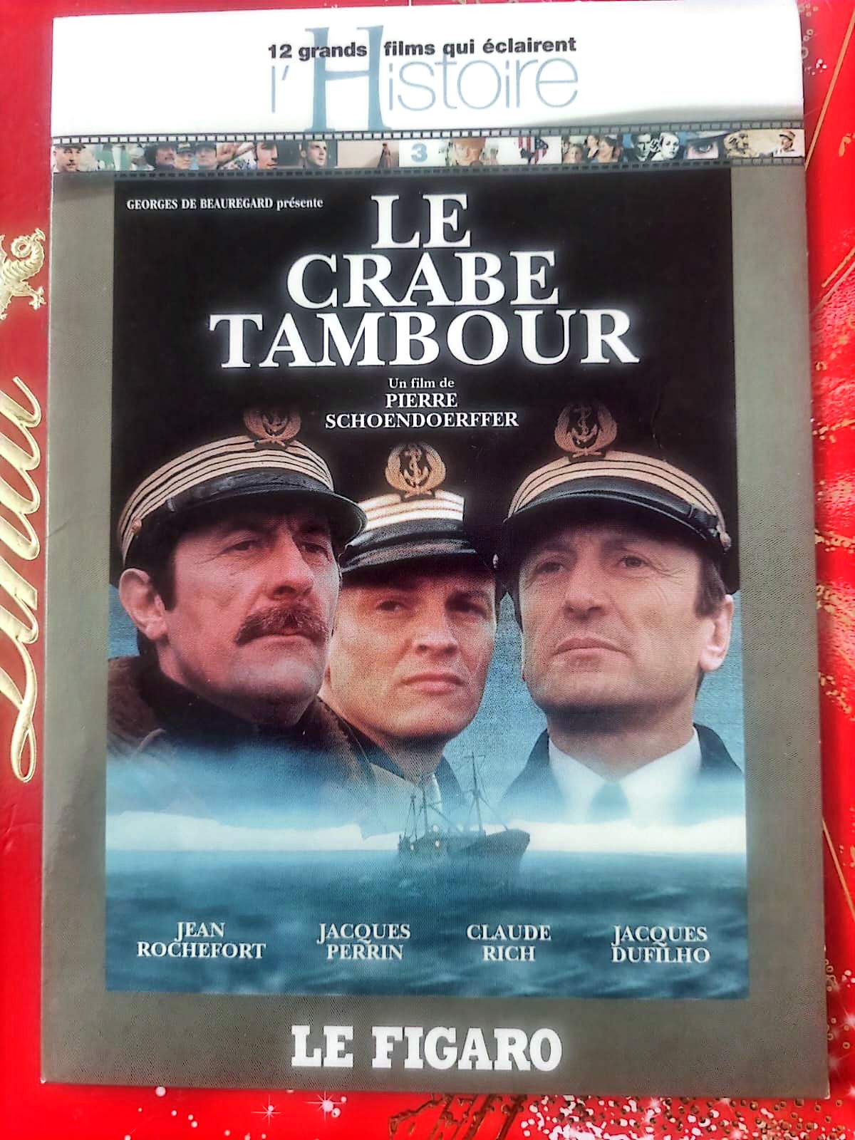 Le Crabe-Tambour – Pierre Schoendoerffer – Jean Rochefort, Jacques Perrin – DVD Film Historique