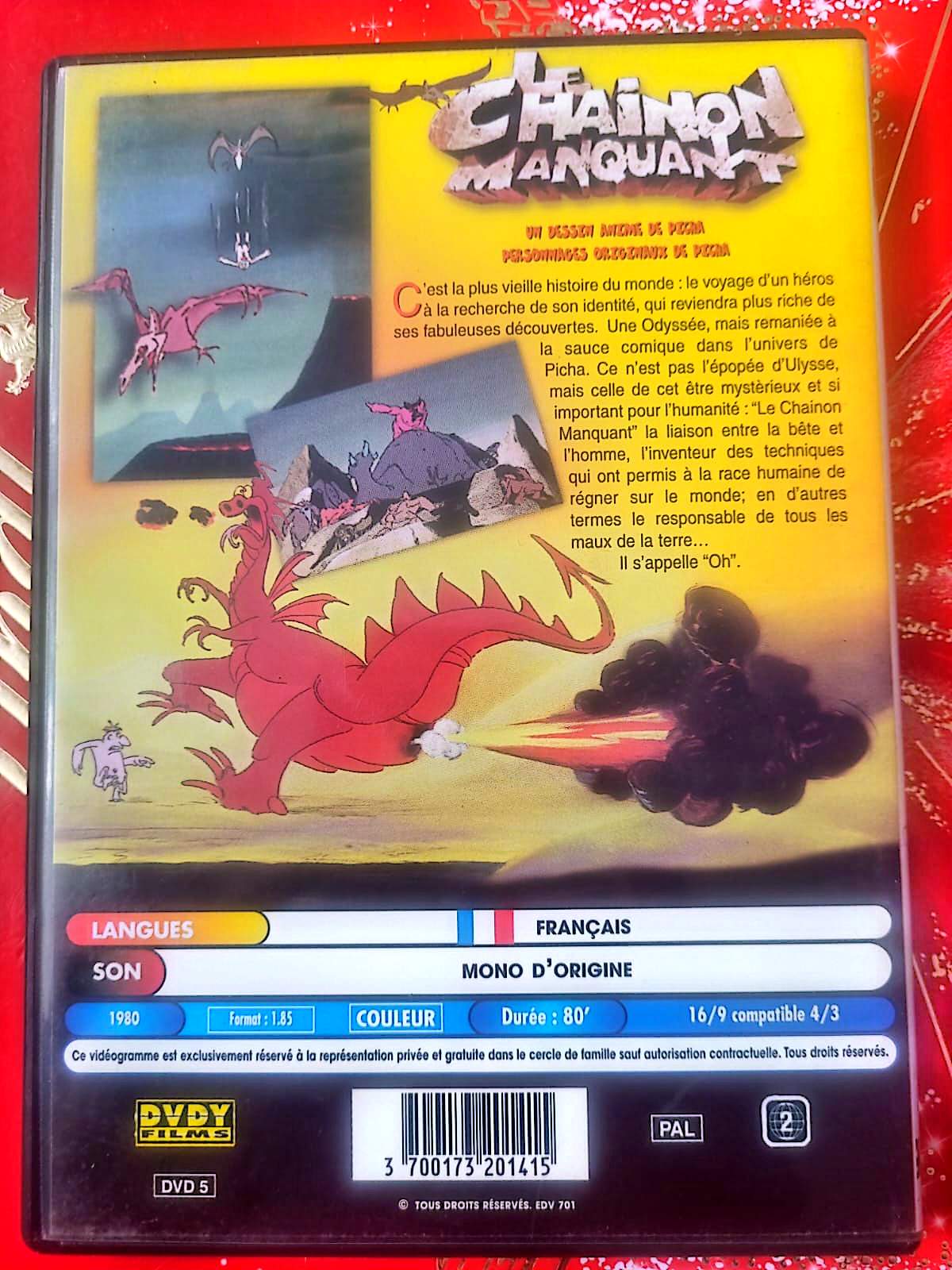 Le Chaînon Manquant – Film d’Animation – Picha – Sélection Officielle Cannes – DVD
