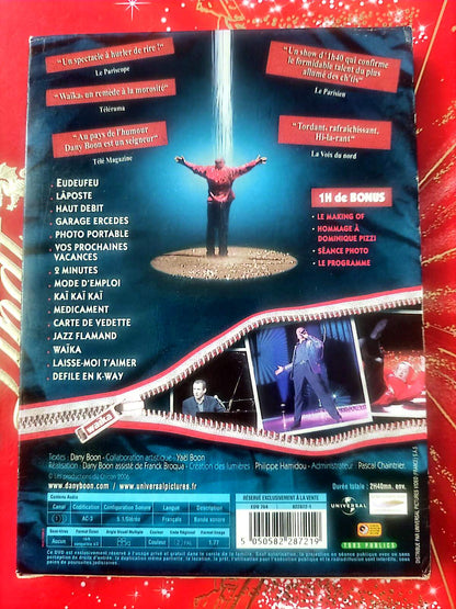 Dany Boon – Waïka à l’Olympia – DVD Spectacle Humour – 2 DVD