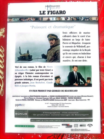 Le Crabe-Tambour – Pierre Schoendoerffer – Jean Rochefort, Jacques Perrin – DVD Film Historique