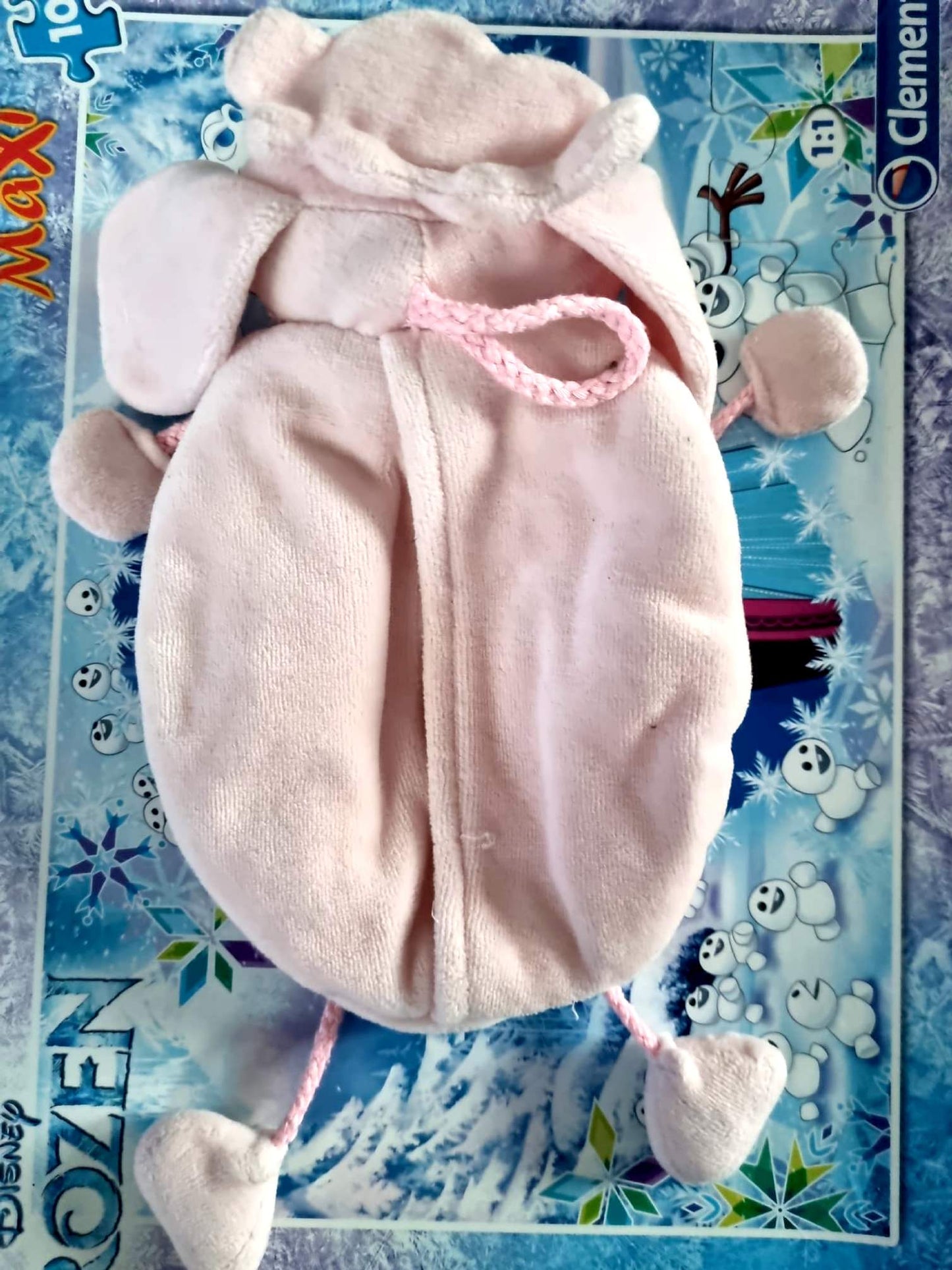 Doudou Bébé Rose – Docteur des Moutons – Peluche Douce