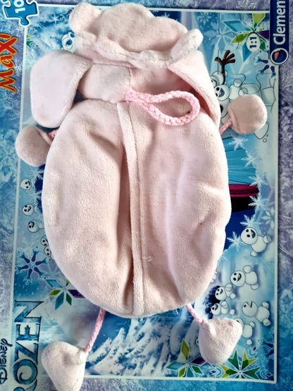 Doudou Bébé Rose – Docteur des Moutons – Peluche Douce