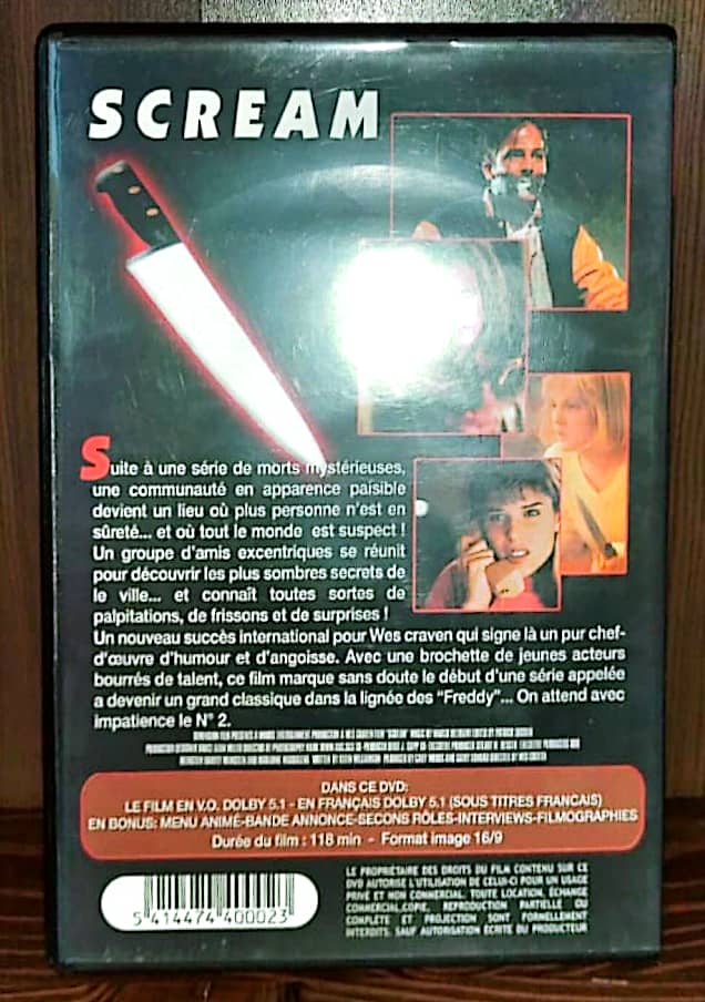 DVD : Scream