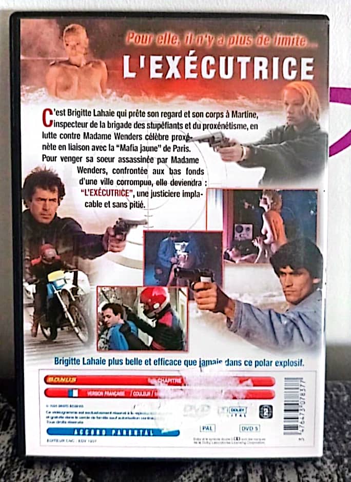 DVD Brigitte la haie l'executrice