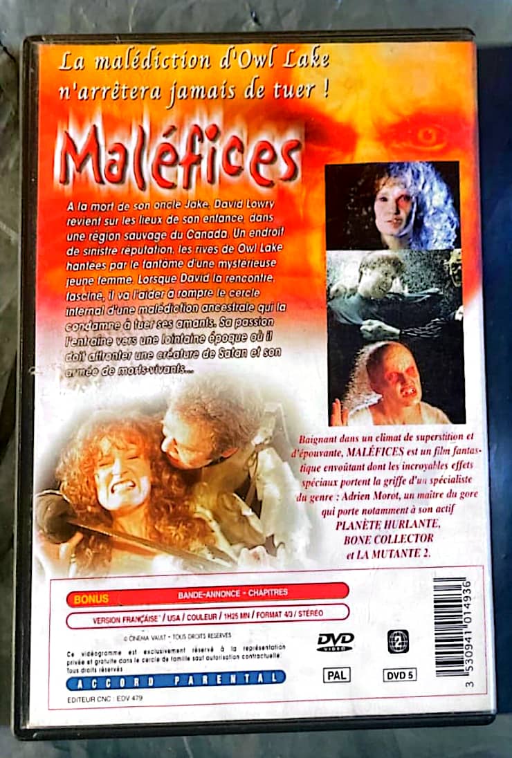 DVD maléfices