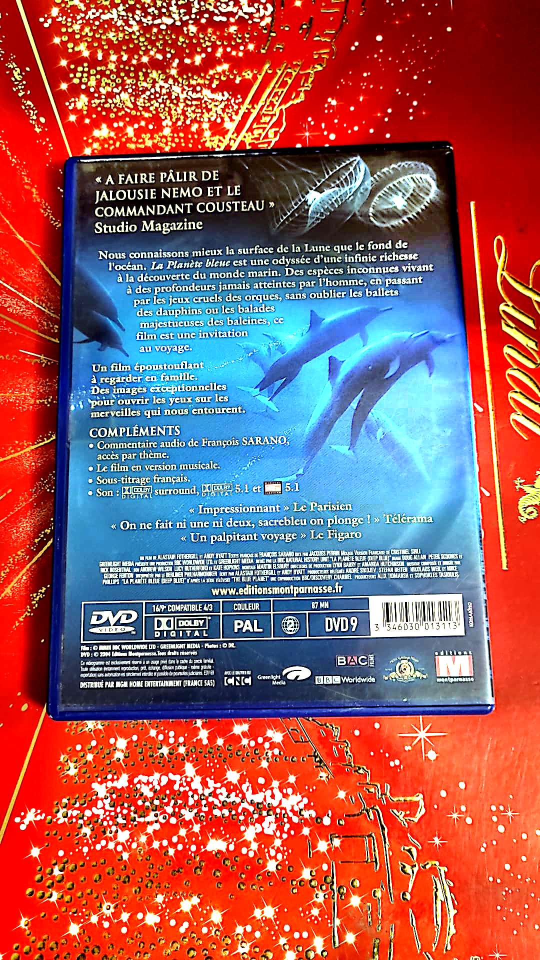 DVD la planète bleue