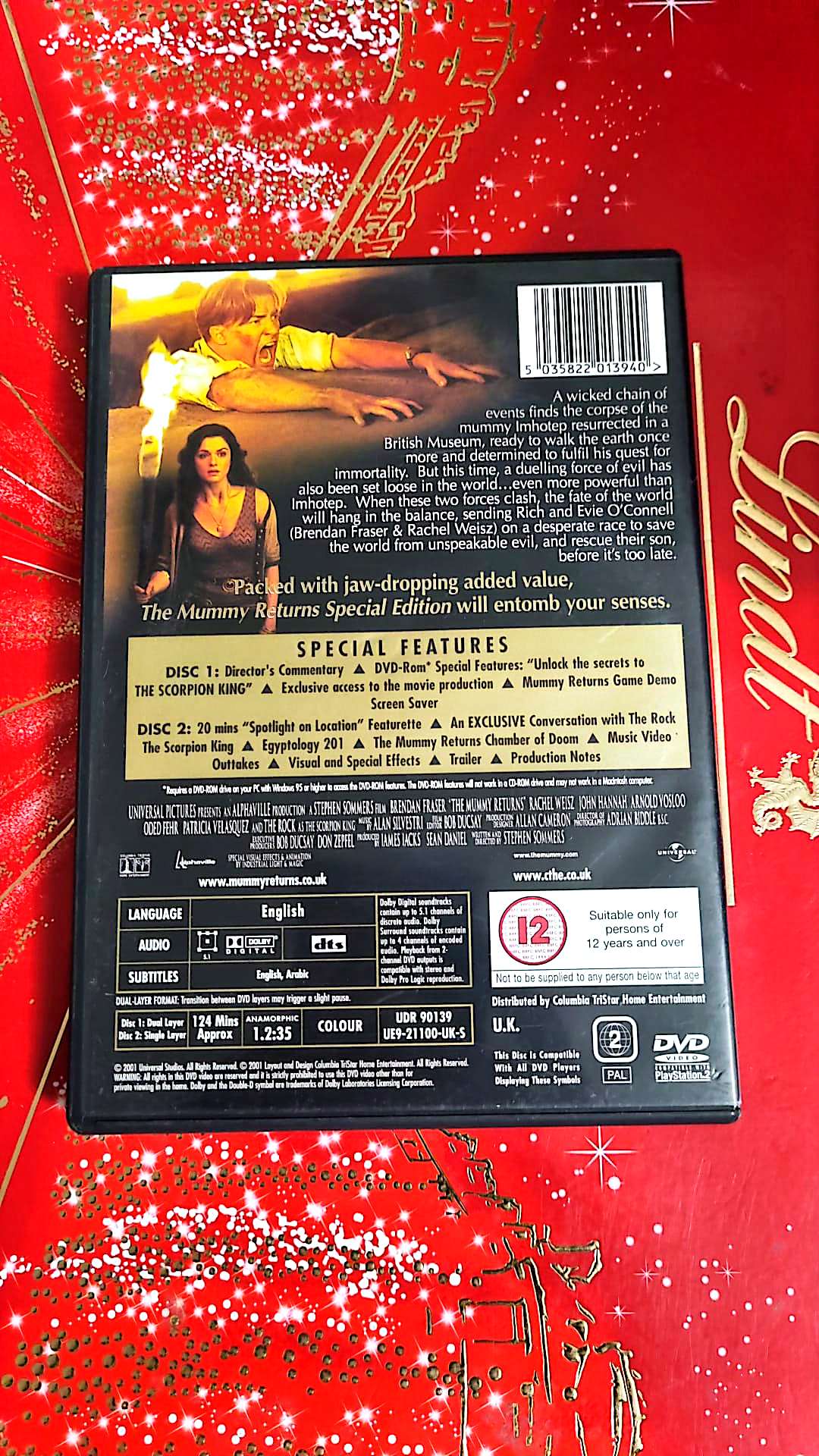 DVD : the mummy returns en