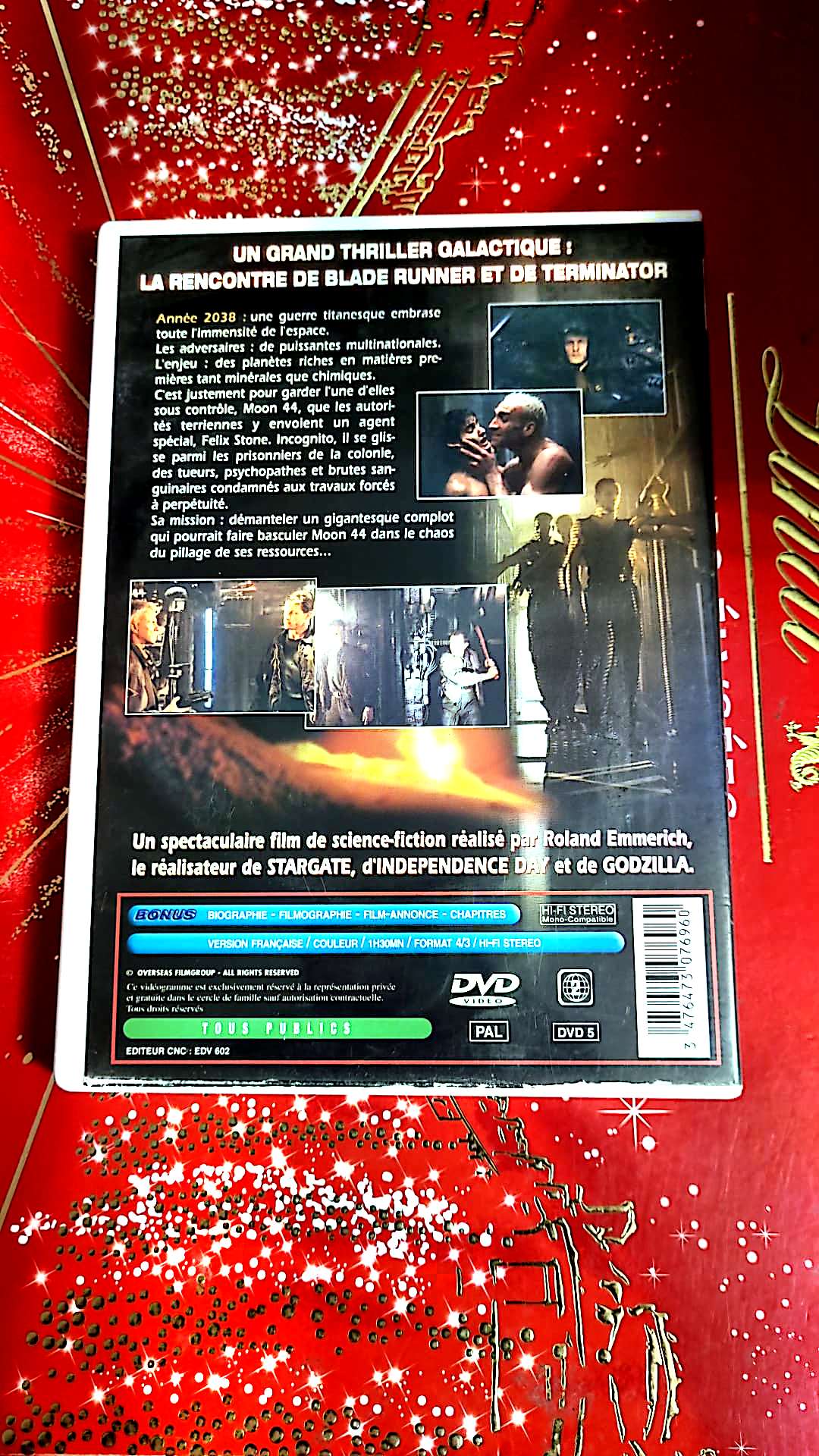 DVD Roland Emmerich Moon 44