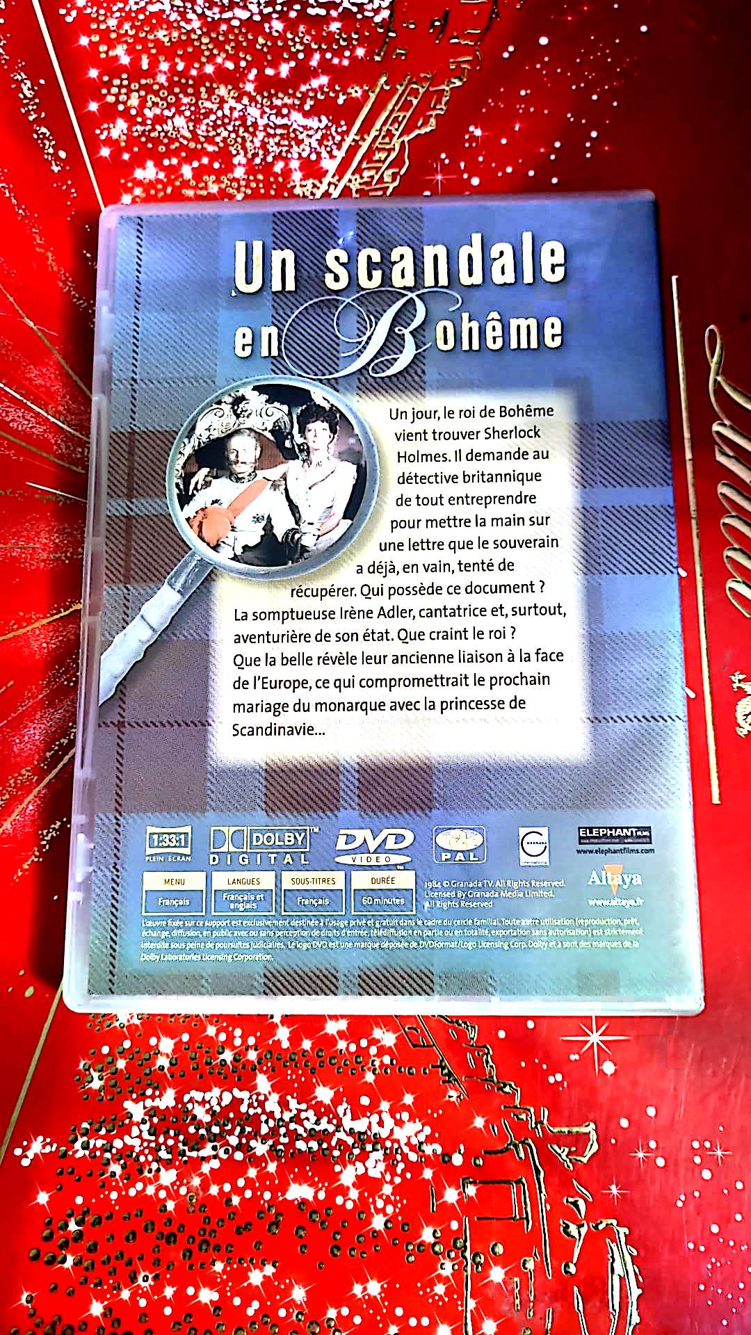 dvd sherlock holmes 1. un scandale en bohême