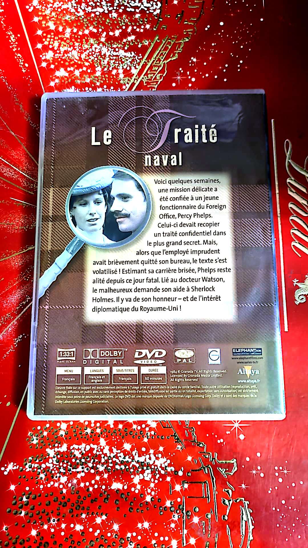 dvd sherlock holmes 3. le traité naval