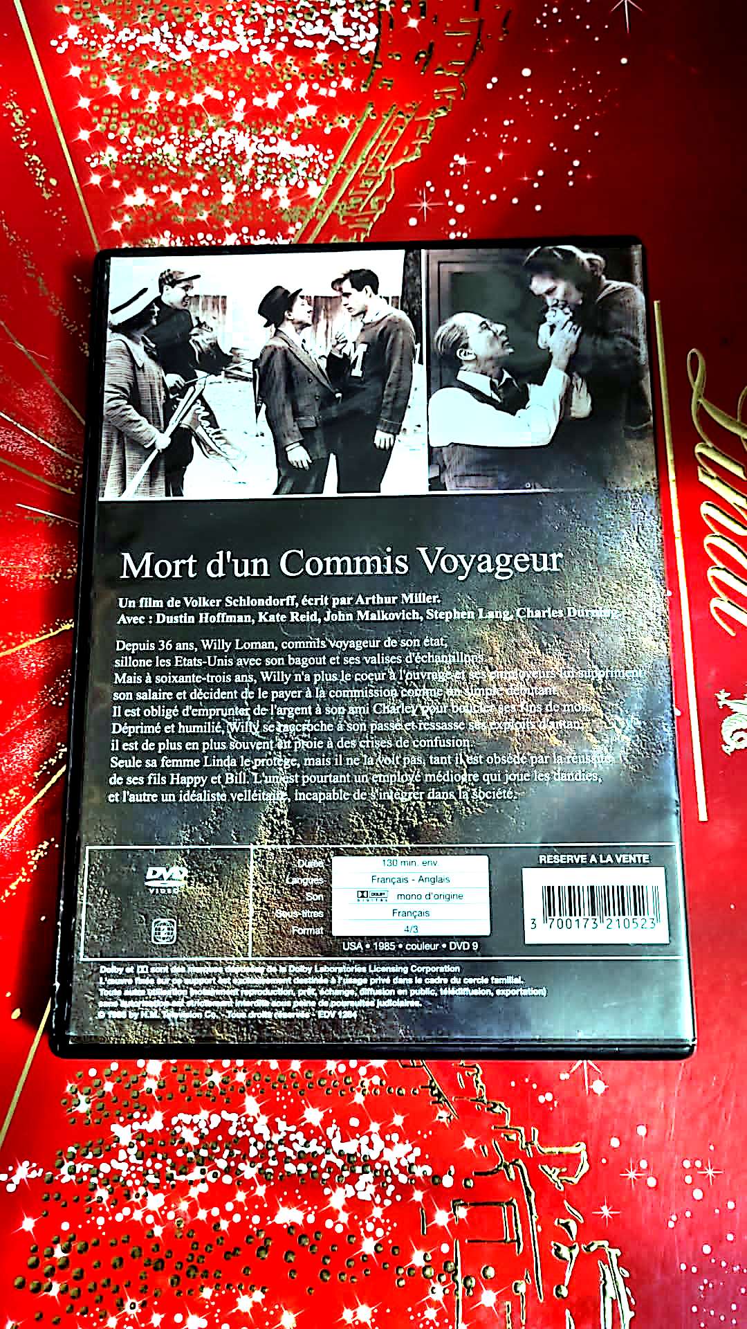 dvd mort d'un commis voyageur