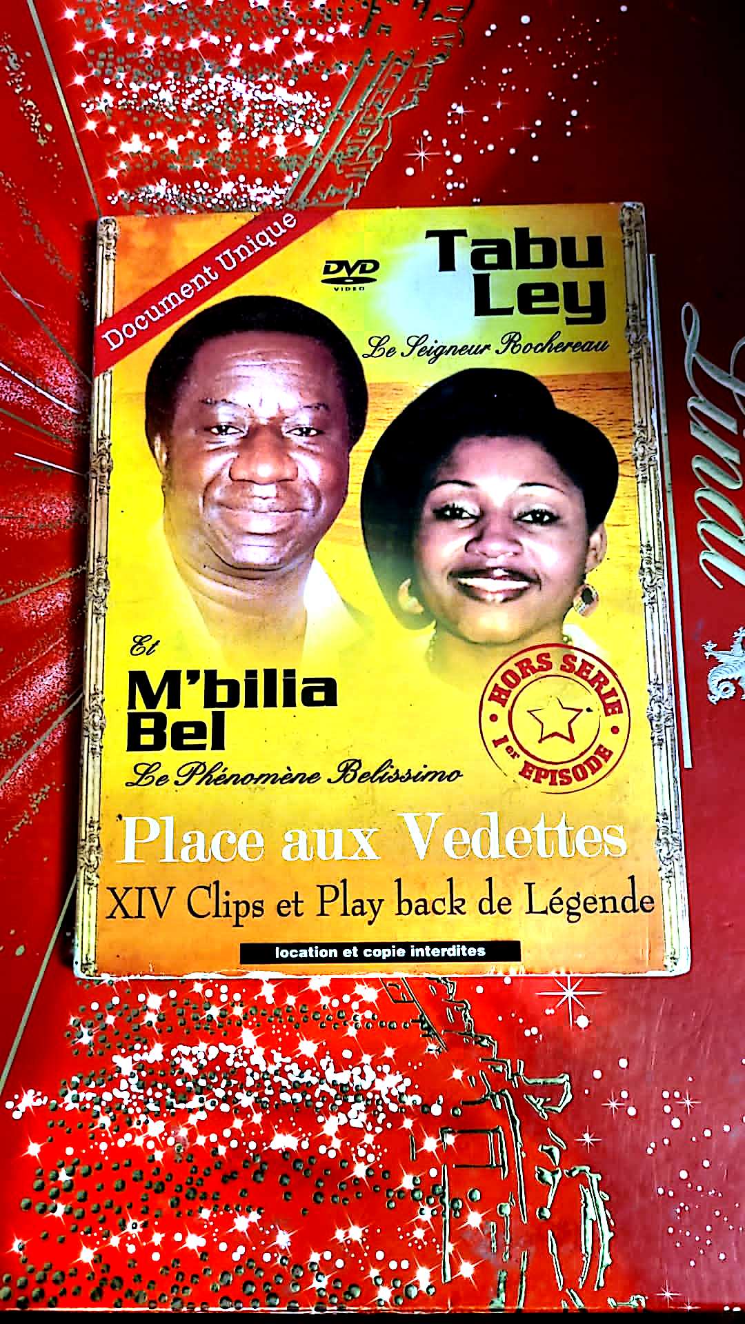 dvd tabu ley m'bilia bel place aux vedettes