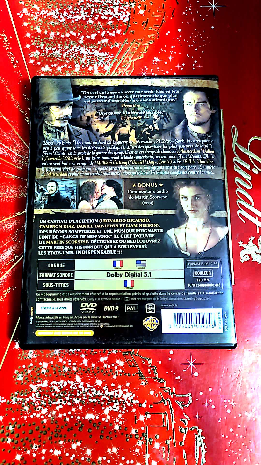 dvd gangs of new york