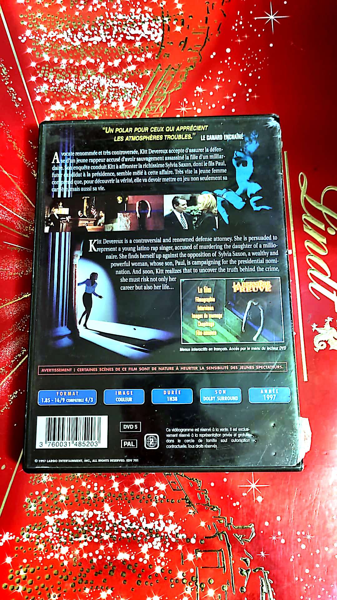 dvd melanie griffith tom berenger la dieniere preuve